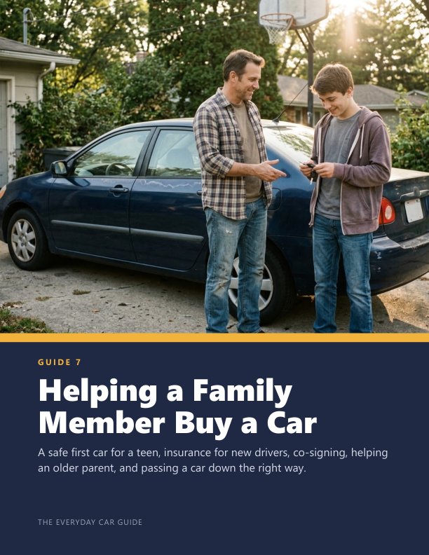 Cover of Helping a Family Member Buy